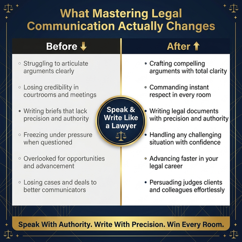 Speak Like a Lawyer, Write Like a Lawyer