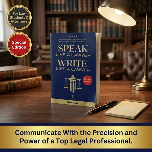Speak Like a Lawyer, Write Like a Lawyer